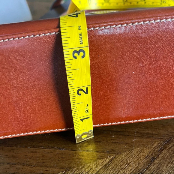 Bally Vintage Brown Leather Top Handle Purse with Strap Made in Italy - Picture 13 of 13